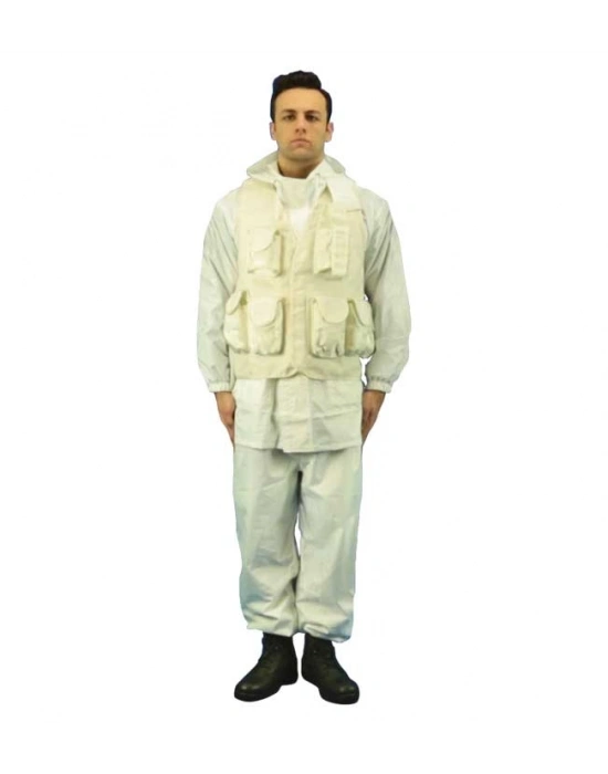 KKK White Ammunition Vest