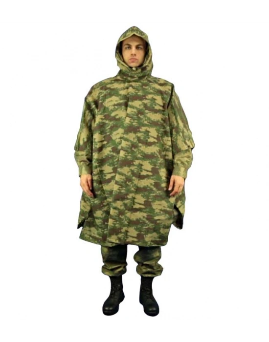 Turkish Land Forces New Camouflage Poncho Raincoat