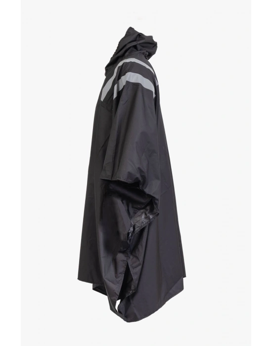Poncho Raincoat Black