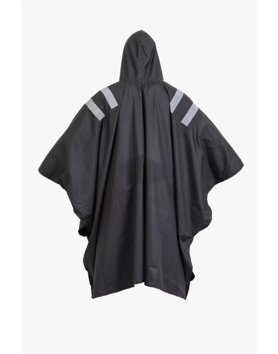 Poncho Raincoat Black