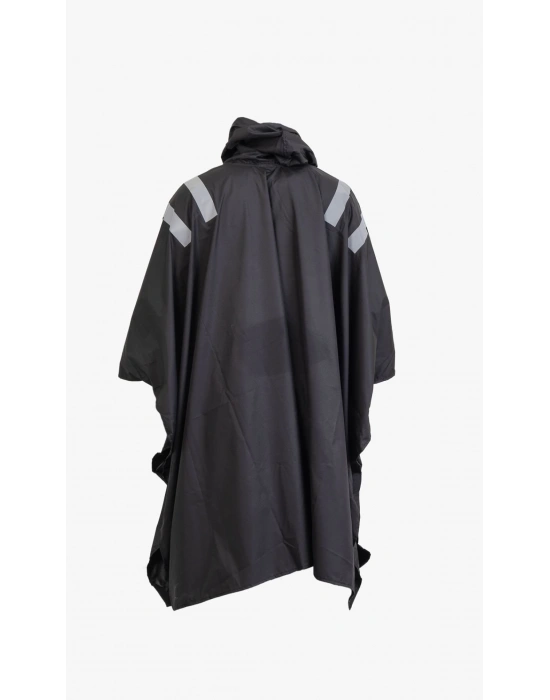 Poncho Raincoat Black