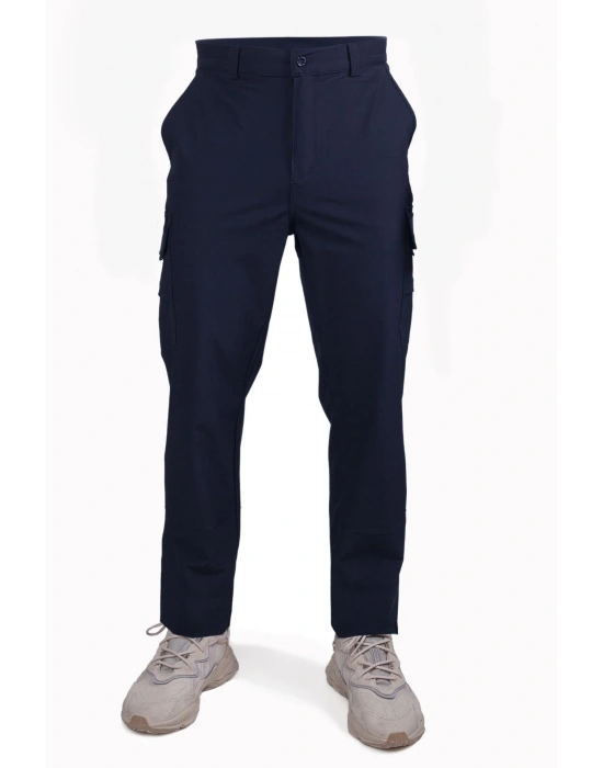 Tactical Fabric Pants Navy Blue
