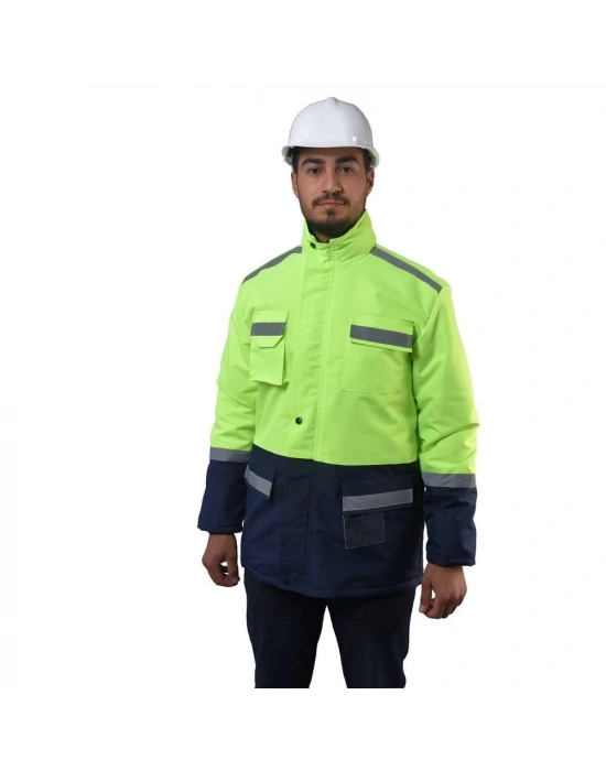 Toytex Oxford Two-Tone Parka Coat