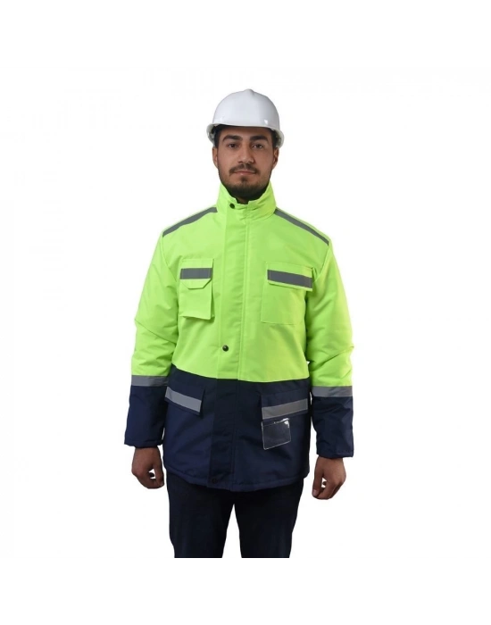 Toytex Oxford Two-Tone Parka Coat