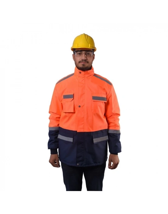 Toytex Oxford Two-Tone Parka Coat