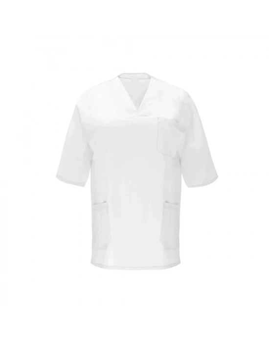 Unisex Short Sleeve Top Scrubs Doctor Nurse Uniform
