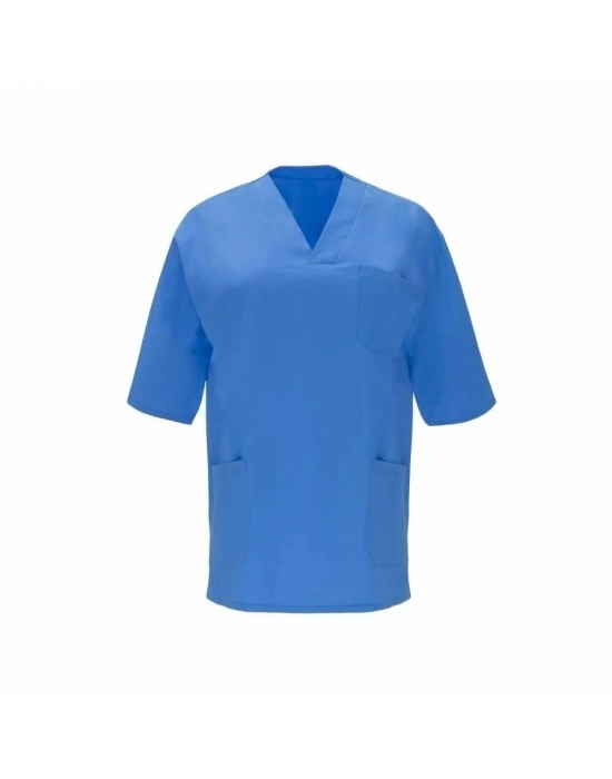 Unisex Short Sleeve Top Scrubs Doctor Nurse Uniform