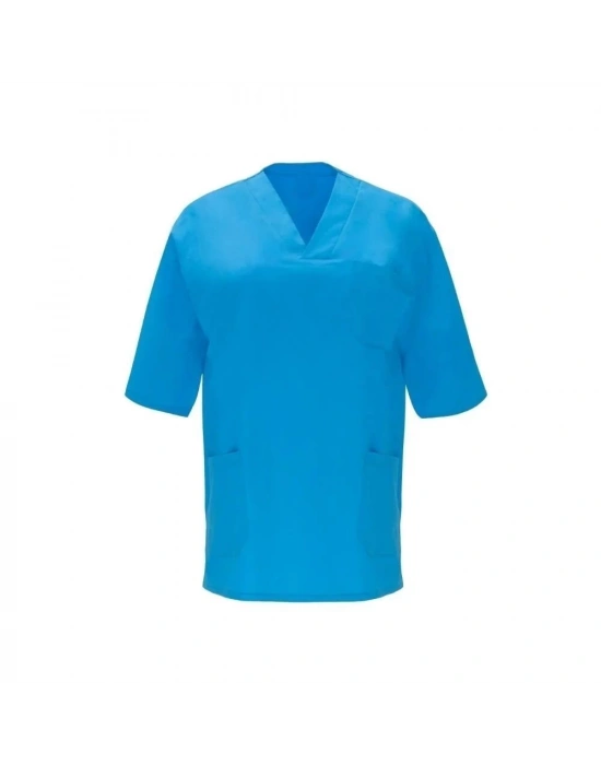 Unisex Short Sleeve Top Scrubs Doctor Nurse Uniform