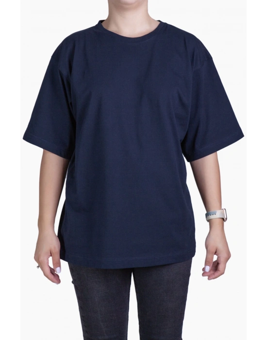Unisex Oversize T Shirt Navy Blue