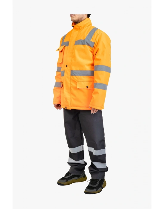 Raincoat Coat Orange