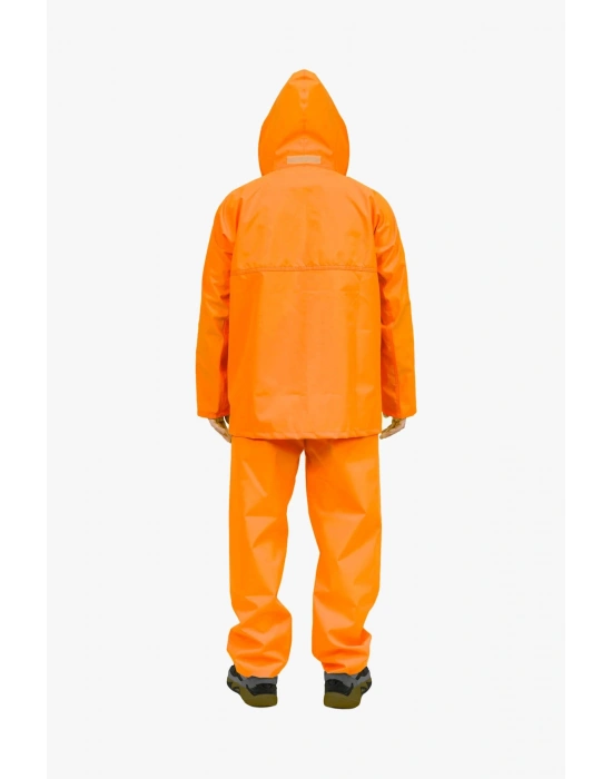 Raincoat Set Orange
