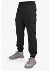 Tight Leg Tactical Fabric Pants Black