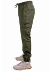 Tight Leg Tactical Pants Khaki