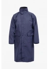 Coat Raincoat Navy Blue
