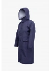 Coat Raincoat Navy Blue
