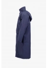 Coat Raincoat Navy Blue