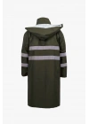 Coat Raincoat Reflective Khaki