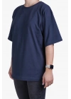Unisex Oversize T Shirt Navy Blue