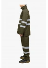 Raincoat Set Reflective Khaki