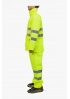 Raincoat Set Reflective Yellow