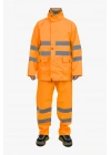 Raincoat Set Reflective Orange