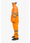Raincoat Set Reflective Orange