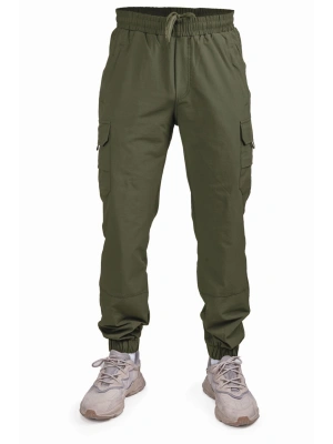 Tight Leg Tactical Pants Khaki