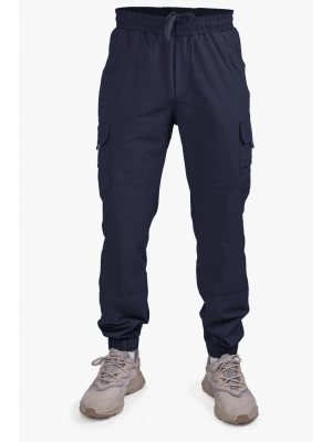 Tight Leg Tactical Pants Navy Blue