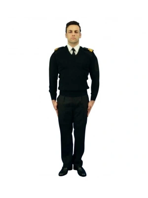 Naval Forces V-Neck Sweater