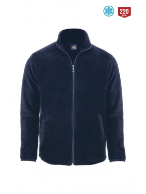Navy Blue Fleece Jacket