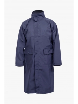 Coat Raincoat Navy Blue