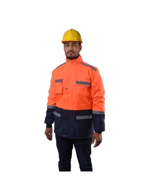 Toytex Oxford Two-Tone Parka Coat