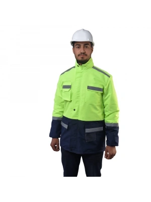 Toytex Oxford Two-Tone Parka Coat