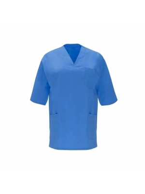 Unisex Short Sleeve Top Scrubs Doctor Nurse Uniform