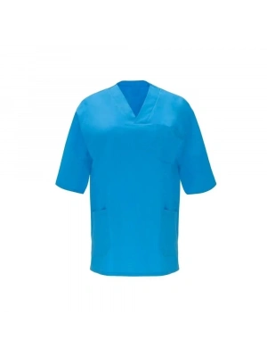 Unisex Short Sleeve Top Scrubs Doctor Nurse Uniform