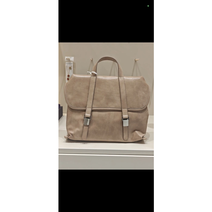 BEJ DERİ SIRT ÇANTA Y6458