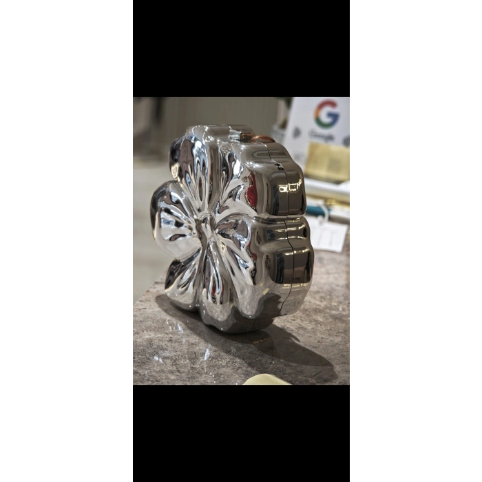 ÇİÇEK GÜMÜŞ ÇANTA