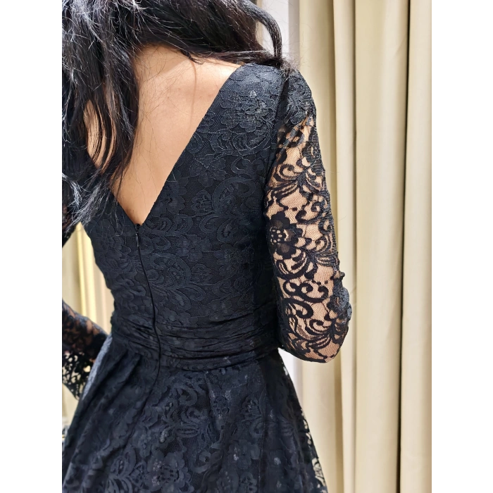 SİYAH TÜL ELBİSE EXPL