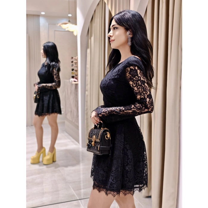 SİYAH TÜL ELBİSE EXPL