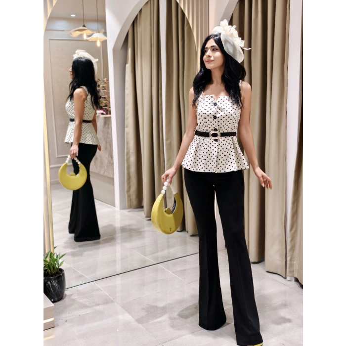 SİYAH İSPANYOL MOSS PANTOLON