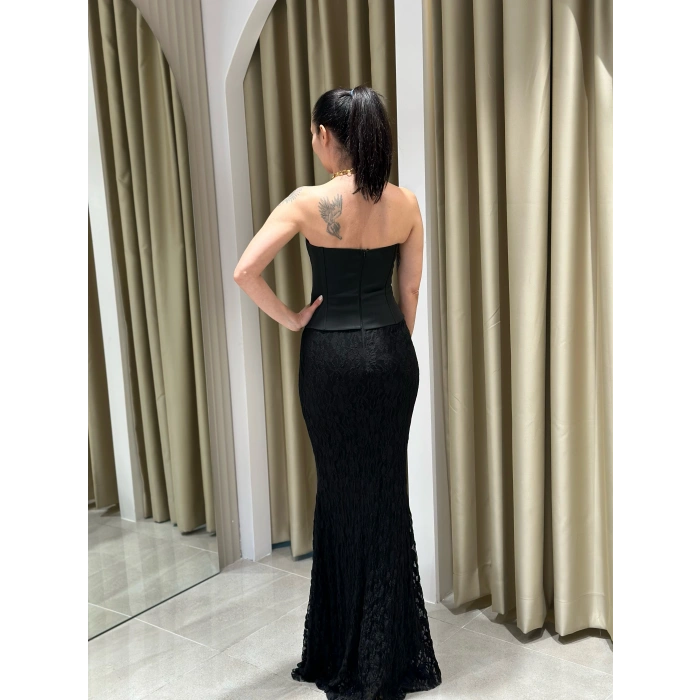 DANTEL DETAY TASARIM MİSS ELBİSE