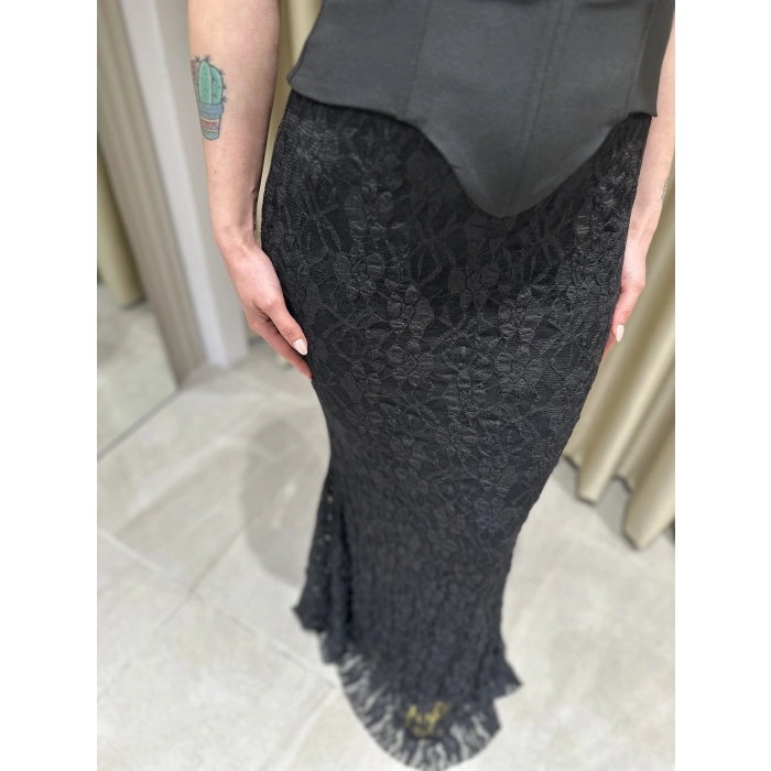 DANTEL DETAY TASARIM MİSS ELBİSE