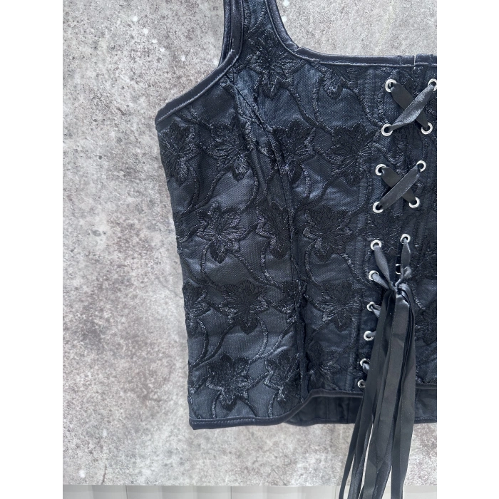 SİYAH BAĞLAMALI BÜSTİYER W3