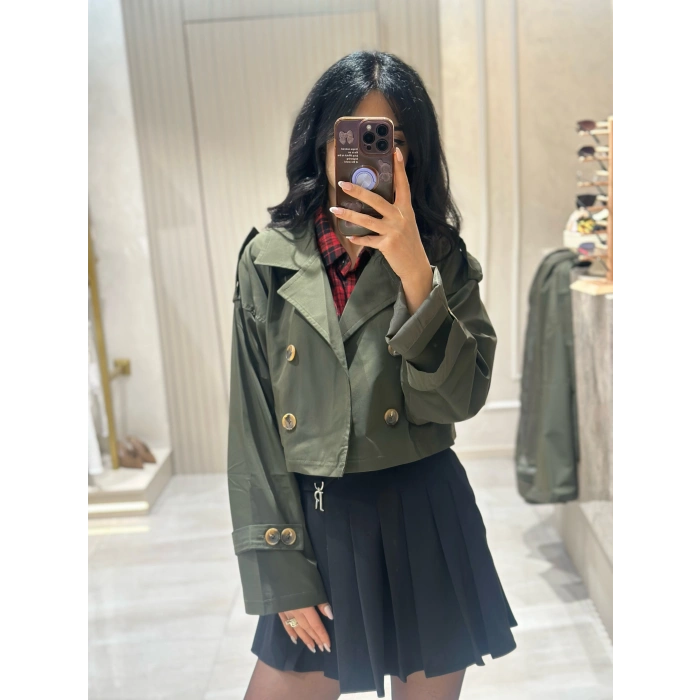 İKİLİ TASARIM TRENÇ