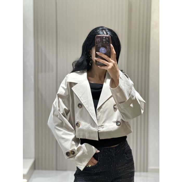 İKİLİ TASARIM TRENÇ