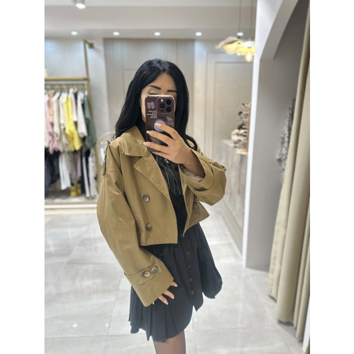 İKİLİ TASARIM TRENÇ