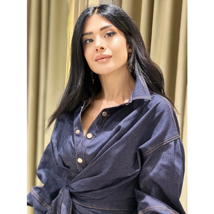 TASARIM JEAN ELBİSE