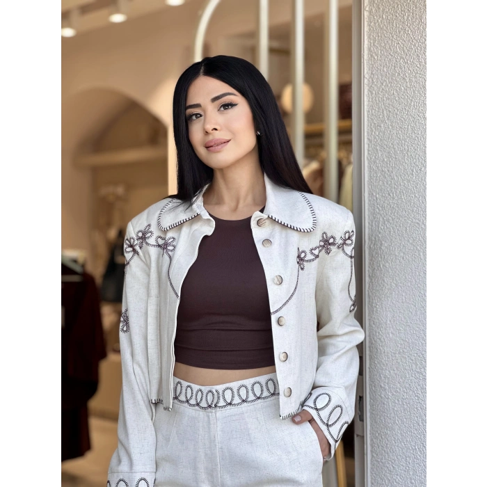 NATUREL NAKIŞLI CEKET