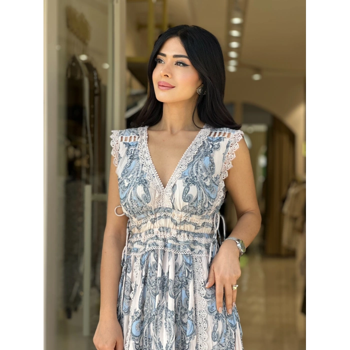 İTHAL KUMAŞ TASARIM ELBİSE