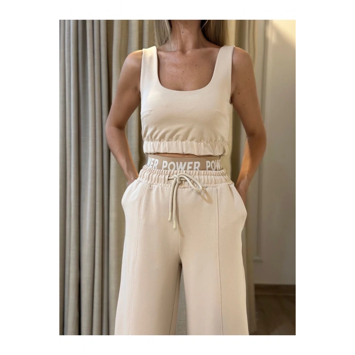 AÇIK BEJ İKİLİ TAKIM